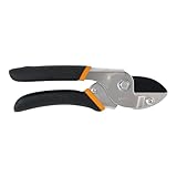 Fiskars Anvil Pruner, 5/8-Inch Cut Capacity Branch Cutter with Power-Lever Design That Provides 2X More Power on Every...