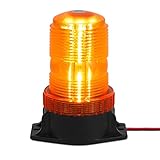 Linkitom 30LEDS Amber/Yellow Emergency Warning Flashing Safety Strobe Beacon Light for Forklift Truck Tractor Golf Carts...