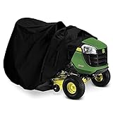 Indeedbuy Riding Lawn Mower Cover, Waterproof Tractor Cover Fits Decks up to 54',Heavy Duty 420D Polyester Oxford,...