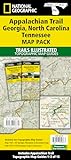 Appalachian Trail: Georgia, North Carolina, Tennessee [Map Pack Bundle] (National Geographic Trails Illustrated Map)