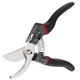 ESOW Gardening Scissor, Bypass Pruning Shears, SK5 Stainless Steel Blades with PTFE Coating, Professional Sharp...