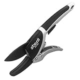 STEDI 8-Inch Ratchet Pruning Shears, Anvil-Pruners for Dry Branches and Twigs, Tree Clippers Gardening Cutting Tools,...