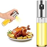 PUZMUG Oil Sprayer for Cooking, Olive Oil Sprayer Mister, 100ml Olive Oil Spray Bottle for Salad, BBQ, Kitchen Baking,...