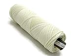 422 Foot Spool - #1 Cotton Square Braid Candle Wick - 100% Cotton Candle Wick - Unprimed and Lead-Free - Made in The USA