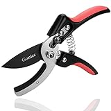 gonicc 8' Professional SK-5 Steel Blade Anvil Pruning Shears(GPPS-1010), Cushion and shock absorber design,...