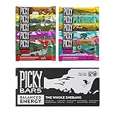Picky Bars Real Food Energy Bars, Plant Based Protein, Whole Shebang Multi Flavor Variety Pack, All-Natural, Gluten...