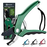 Nevler's Gardening Hand Tools, 8' Anvil Pruning Shears | Stainless Steel Garden Shears with 8mm Cutting Capacity | Heavy...