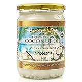 Coconut Country Living's Extra Virgin Coconut Oil - Cold Pressed, Unrefined organic Superfood for Hair, Skin, Beauty,...