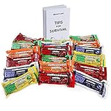 Freccia Rossa Market Millennium Energy Bars Assorted Flavors 18- Pack Including Emergency Guide