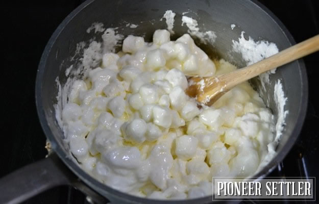 Melting Marshmalllows | How to Make Rice Krispie Treats