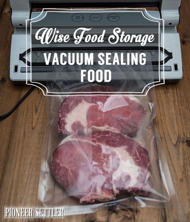 Wise Food Storage Vacuum Sealing Food