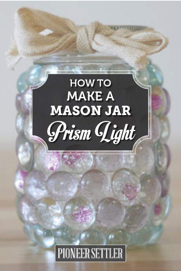 make a mason jar prism light in 3 easy steps 1