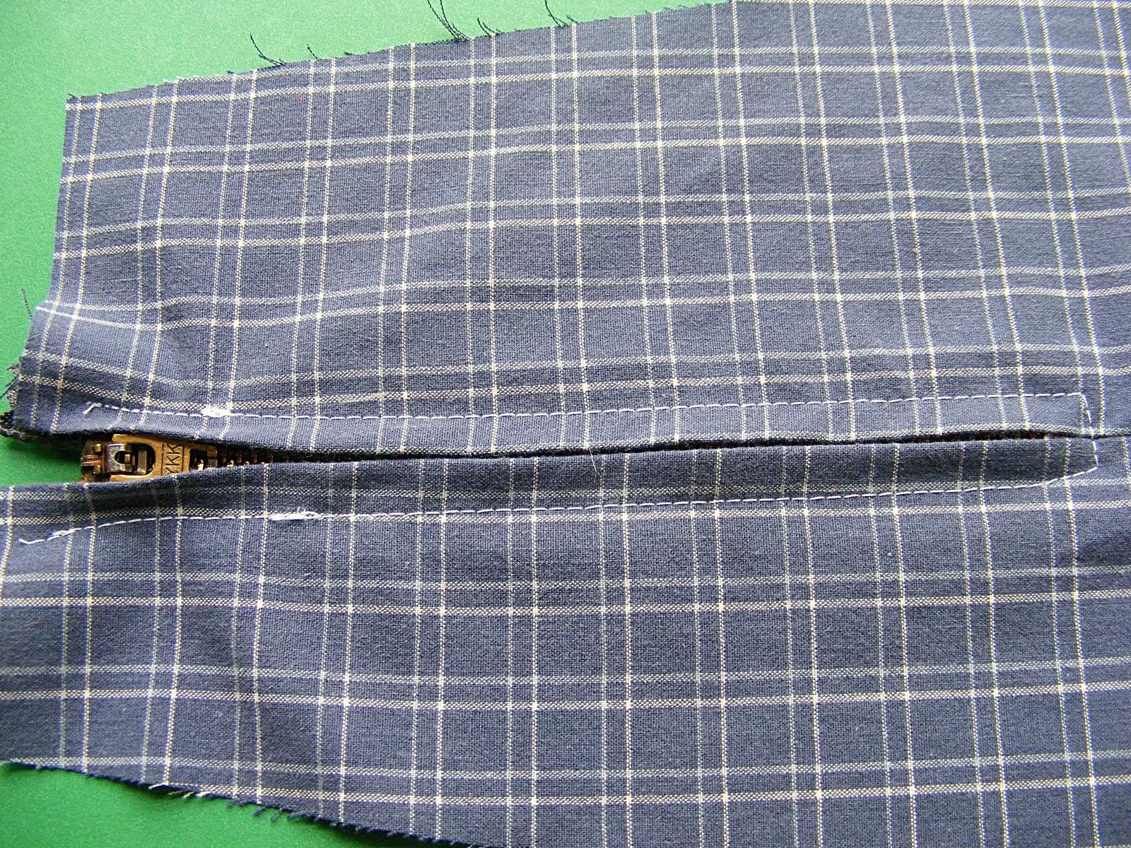 Clean Up All Lose Threads | How To Sew A Zipper 101: A Simple Step-by-step Guide
