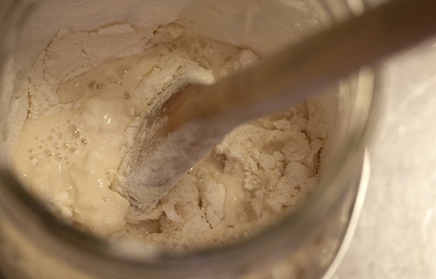 Feeding the Starter Dough | How To Start Your Very Own Sourdough Starter!