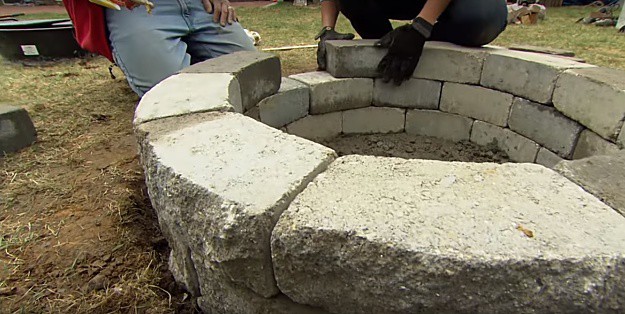 Add Layers | How To Build A Fire Pit | Homesteading Outdoor Projects