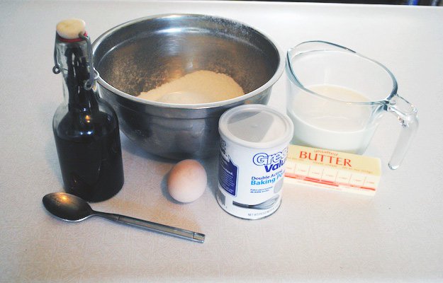 Ingredients on How to Make Pancakes from Scratch