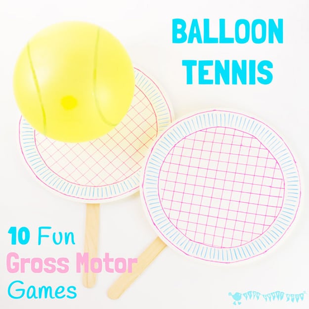  Balloon Tennis | Fun Activities for Kids at Home Get Through a Winter Storm Indoors
