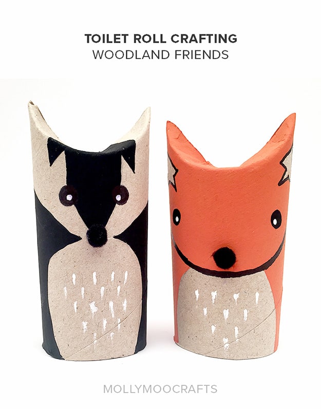 Woodland Friends | Fun Activities for Kids at Home Get Through a Winter Storm Indoors