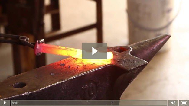 VIDEO How to Make a Railroad Spike Knife - Lengthening Your Blade