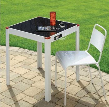 Solar Powered Patio Table | Cool Solar Powered Inventions