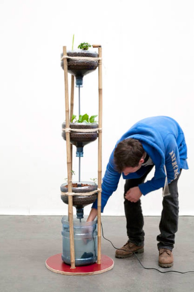 Mini Aquaponics Tower Garden | Incredible Tower Garden Ideas For Homesteading In Limited Space