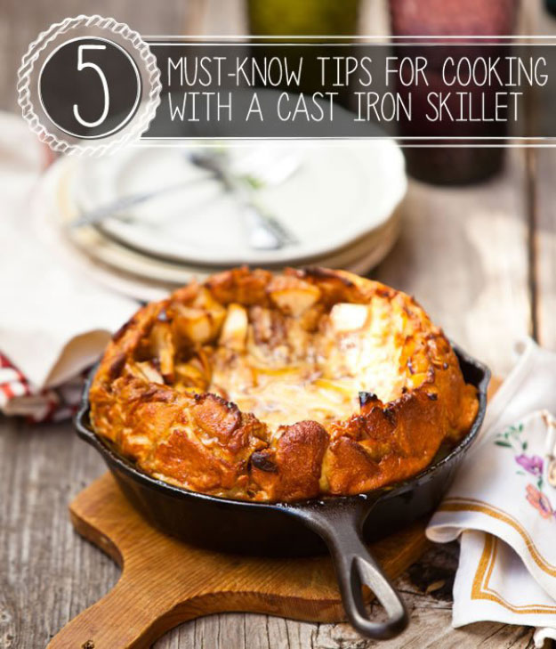 5 Must-Know Tips for Cooking with a Cast Iron Skillet