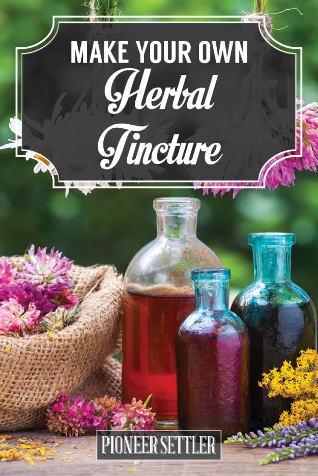Learn how to make herbal tincture