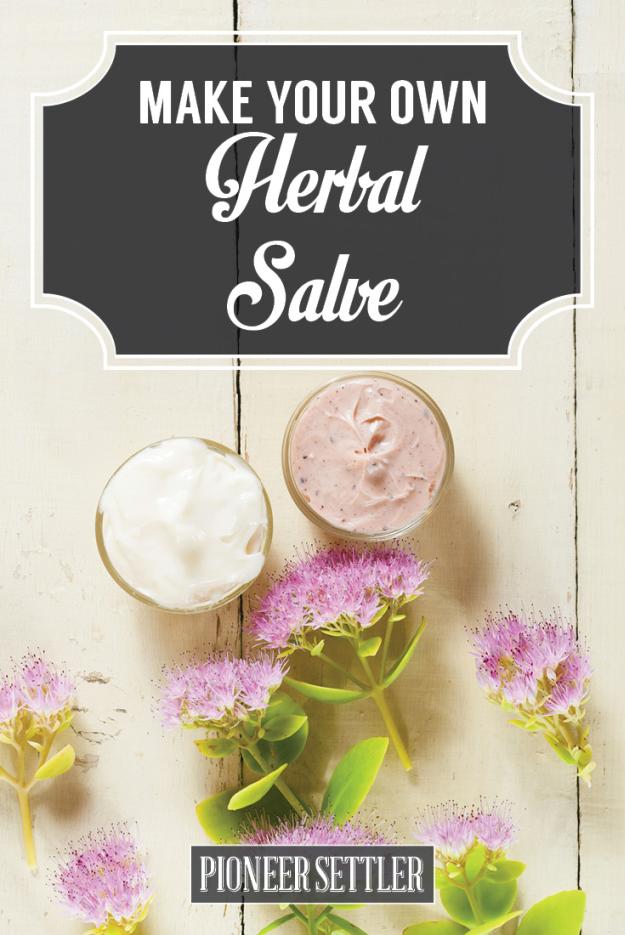 Learn how to make herbal salve