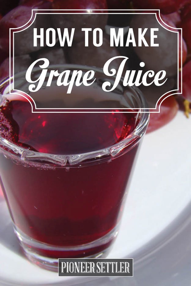 How to Make Grape Juice