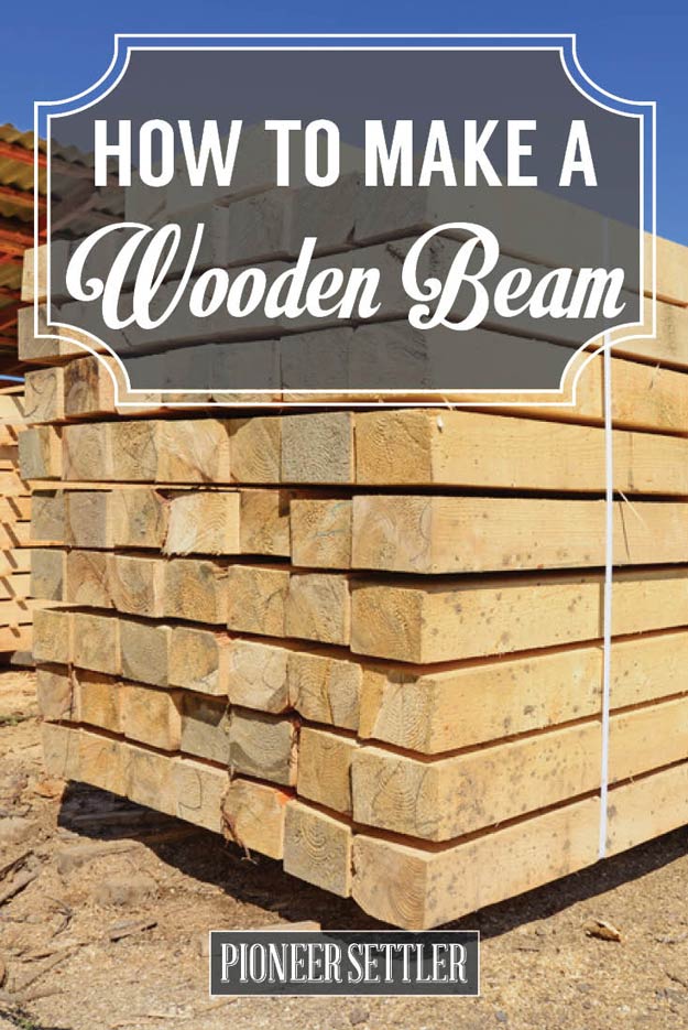 How to Make a Wooden Beam