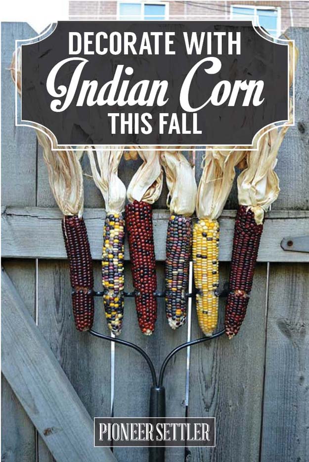 DIY Ideas for Indian Corn To Decorate Your House This Fal