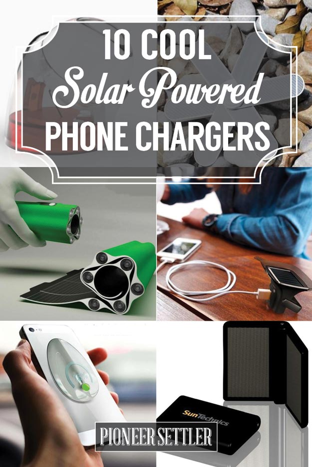 10 Cool Solar Powered Phone Chargers