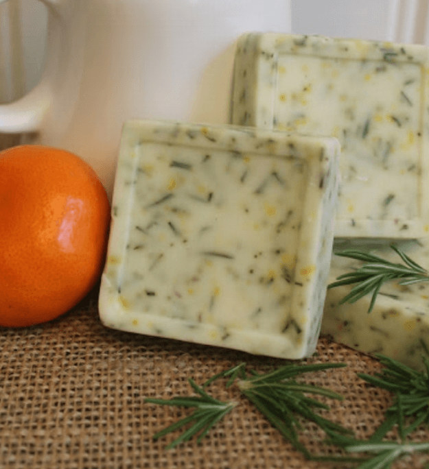 Rosemary Citrus Soap | Goat Milk Soap Ideas To Soothe The Skin | Homesteading
