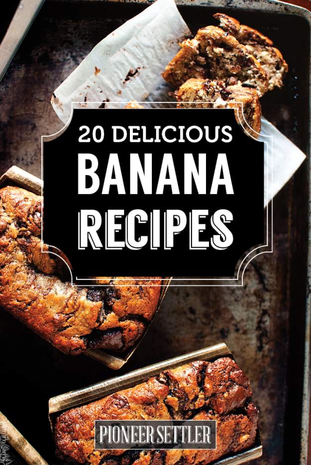 20 delicious banana recipes