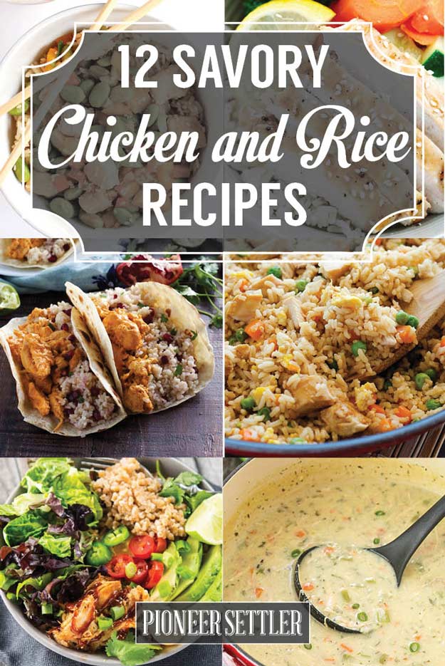 12 Savory Chicken & Rice Recipes