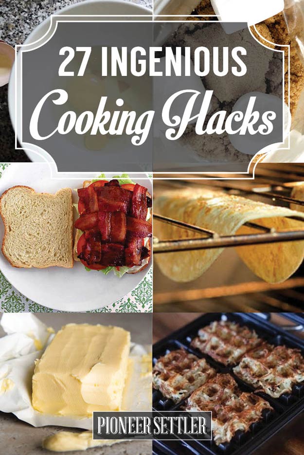 27 Ingenious Cooking Hacks