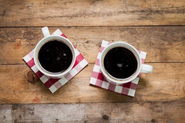Couple Of Coffee Cups | Rustic Valentine's Day Ideas