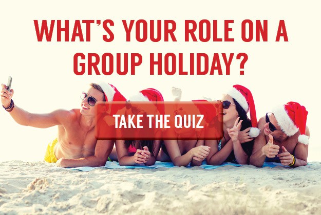 Whats your role on a group holiday