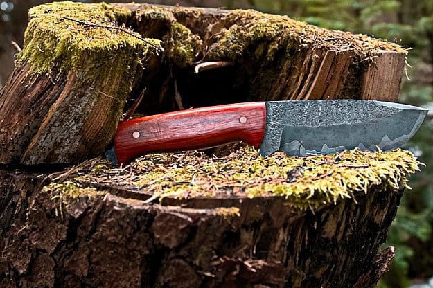 Splitting Wood | Ways A Knife Can Save Your Life In A Survival Situation