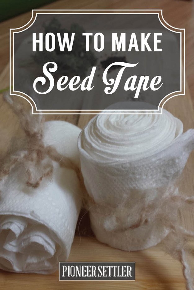How to Make Seed Tape 