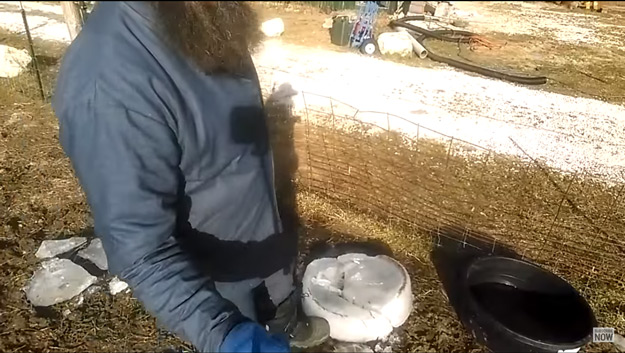 Water Source | Living Off Grid In Winter 