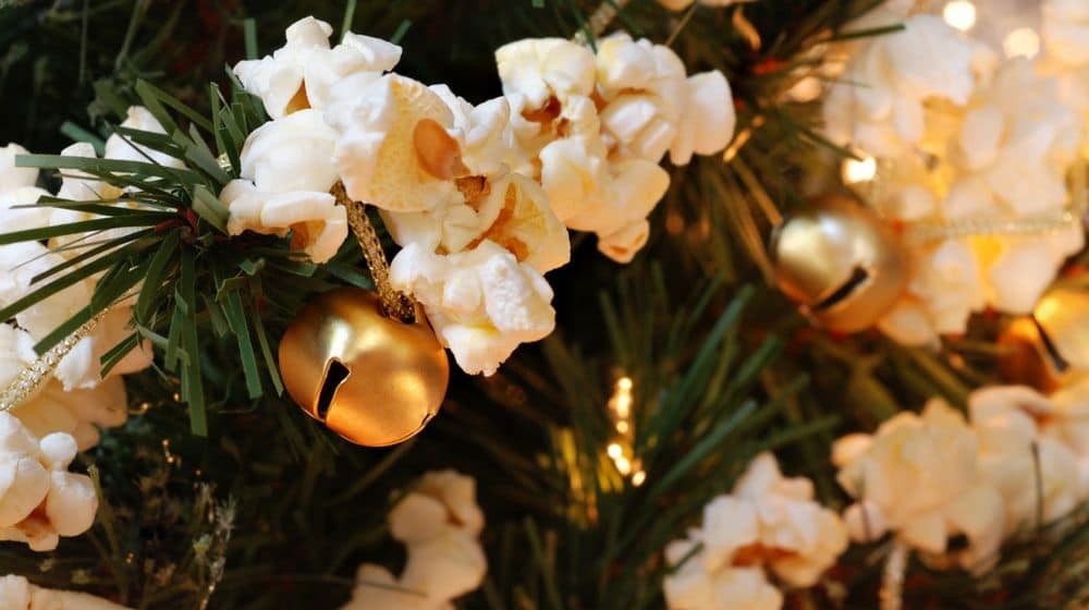 How to Make A Popcorn Garland For Fun Free Holiday Decor