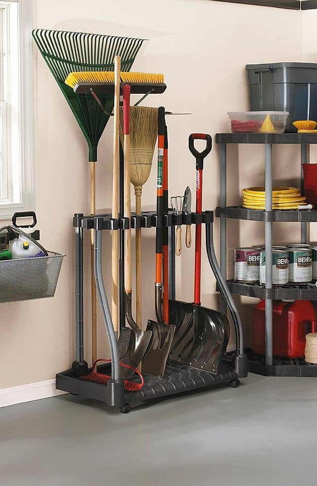 Tool Tower Rack | Ingenious Garage Organization DIY Projects And More