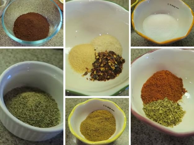 measure-out-all-the-ingredients-in-a-small-bowl | Easy Homemade Taco Seasoning For Delicious Turkey Tacos