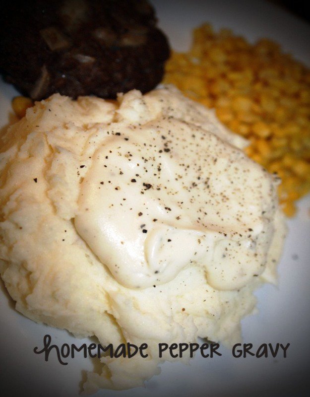 White Pepper Gravy | Gravy Recipes From Grandma