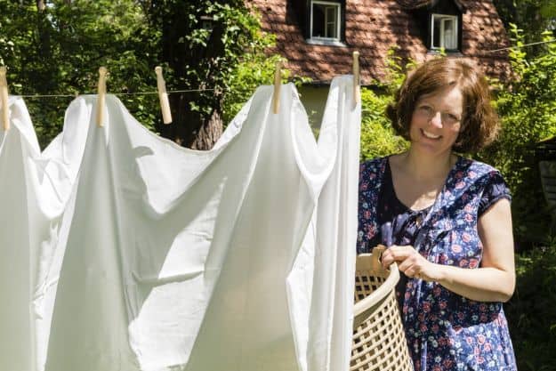 Don't Forget To Smile | Helpful Tips For Line Drying Clothes In Winter | Homesteading Tips