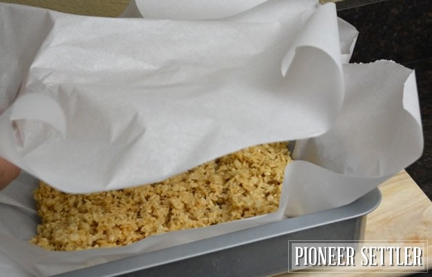 Parchment Paper | How to Make Rice Krispie Treats