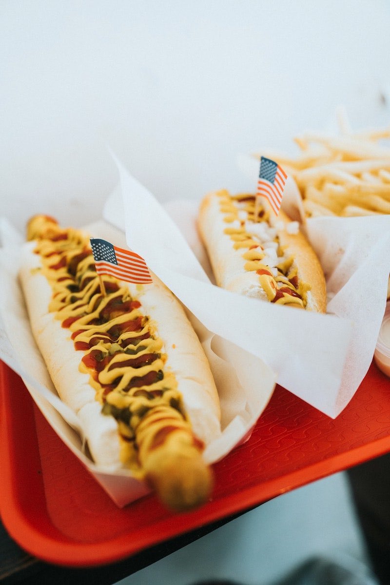 hotdog sandwich | Patriotic 4th Of July Party Ideas You Can DIY On A Budget | 4th of july party