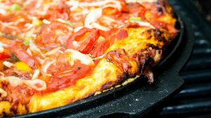 Featured | Pan pizza | Dutch Oven Recipes For Cooking Outdoors