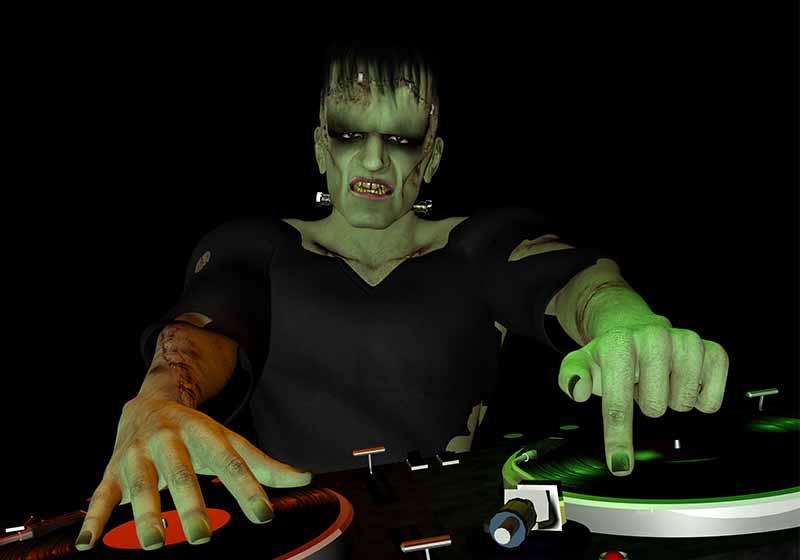 Frankenstein's Monster is in the House and mixing up some Halloween horror | scary costumes